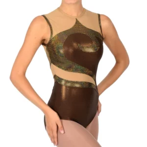 Tenue de twirling Oceane Métal