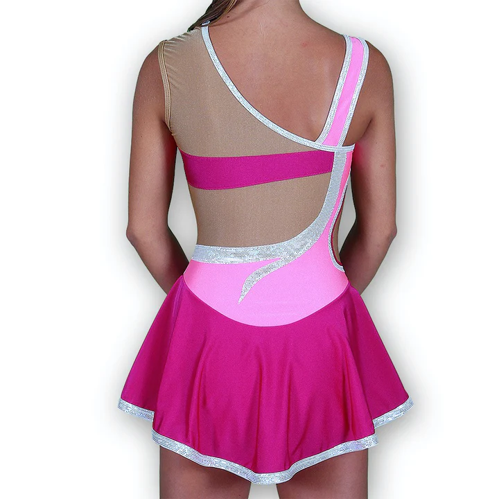 Tenue de twirling New Romance Jupette contraste – Image 2
