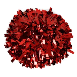 Pompon rouge metal